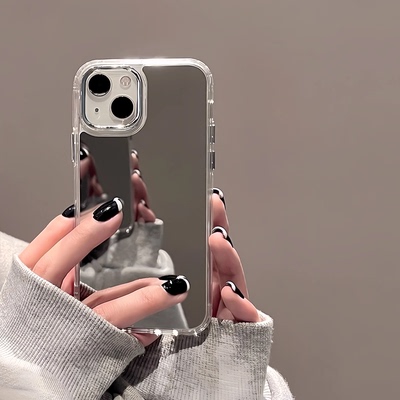 补妆镜面壳适用Magic7/6Lite荣耀400/200/100手机壳X70i高级感90/80小众50PRO女X70简约畅玩60/X9C/X8A/X40i