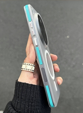 个性拼色轻奢防摔适用VIVO X200S手机壳X200PRO高级感MINI雾面半透PC硬壳黑色磨砂硬壳磁吸无线充电车载瓦楞