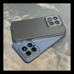 哑光钛灰色亚克力FIND X8Ultra适用OPPO Reno14pro手机壳1+13T一加ACE5全包镜头膜X8S+磨砂防指纹冷淡风防摔