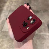 FIND X8S 12全包x3 9pro 直边梅子色K12适用OPPO 手机壳Reno15 5K硅胶8防摔酒红6肤感X7Ultra