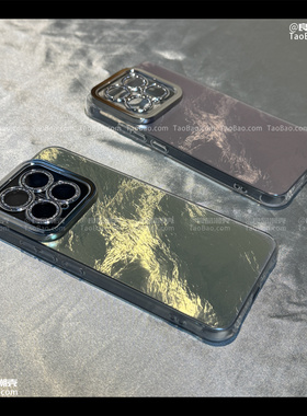 带钻ins少女渐变曼波绿紫色适用魅族21手机壳21pro简约lucky 08全包小孔防摔亮面新款高级感小众软壳潮保护套