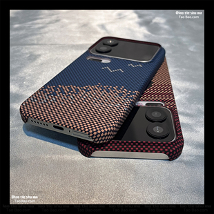 上下不包按键碳纤维纹适用IQOO15/13/Z9TURBO手机壳IQOO NEO11凯夫拉纹Z10TURBO+潮牌个性12PRO磨砂超薄防摔