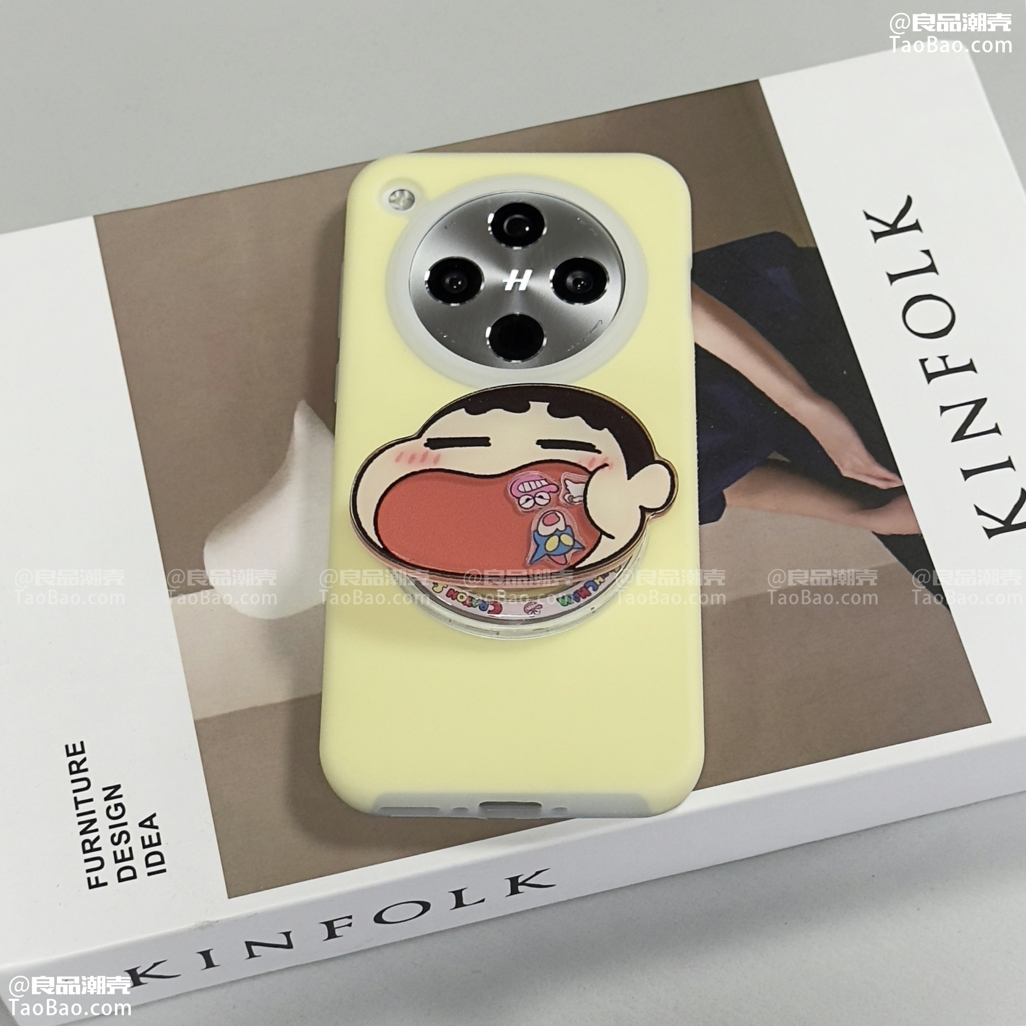 摇摇乐吃货小新磁吸支架FIND X8S适用OPPO Reno14/13一加ACE5手机壳pro液态硅胶1+13果冻X7Ultra可爱创意日韩