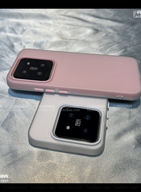 磨砂雾面马卡龙适用K80小米15手机壳K60红米K70/K50简约Note14半透色Turbo3/12T硅胶13PRO+果冻Civi4不包镜头