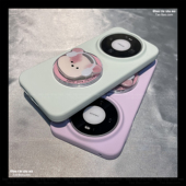 14适用OPPO FIND ins风耐脏液态硅胶音乐狗磁吸支架Reno15 X8Ultra手机壳X7创意12一加13女ACE5软6T 3pro