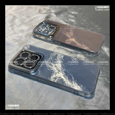 渐变冰川银蓝锡纸纹Magic7/6适用Power荣耀400/300/90手机壳70/X60光面200/50i+/100畅玩40女80GT/4/5PRO/X9C