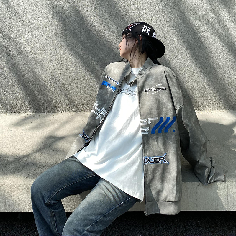 vintage2025新款赛车服夹克