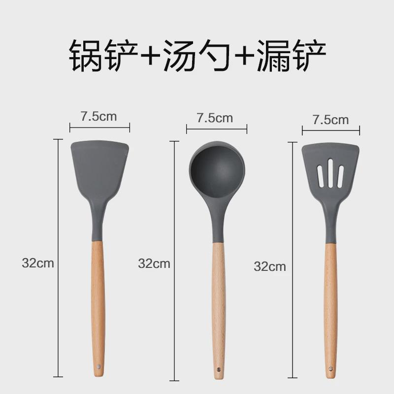 家用厨房汤勺锅铲夹子刀叉置物架厨具收纳桶不锈钢筷子篓筷子筒盒