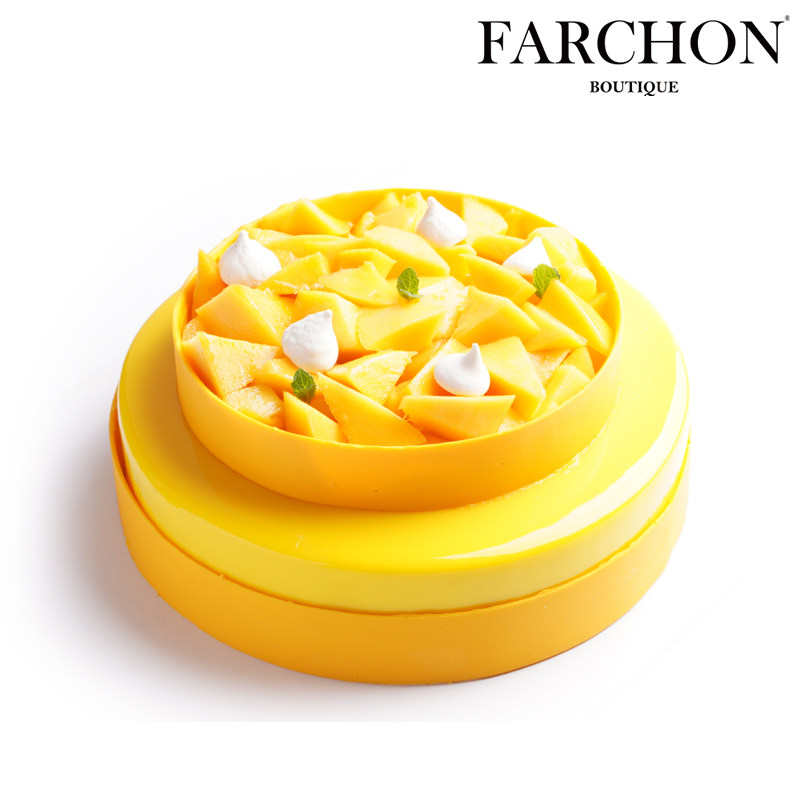 菲颂cake芒果水果儿童新鲜冰淇淋慕斯低糖创意蛋糕上海北京同城