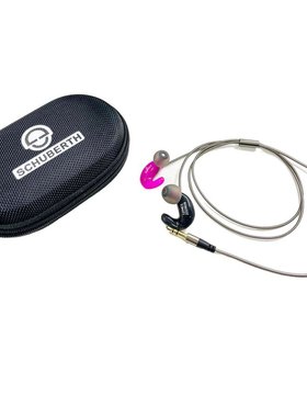 舒伯特SCHUBERTH ERMES人体工程学硅胶赛车降噪耳机耳塞RCA 3.5mm