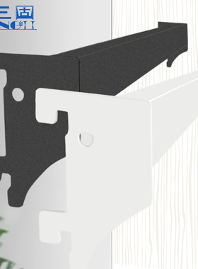 三固超市货架挂杆加厚专用横杆挂架方管厚款广式洞洞板挂勾aa立柱