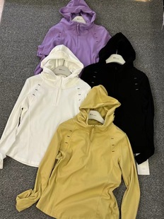 三公主著补8817春款卫衣纯色半拉链连帽套头厚帽衫宽松简单百搭