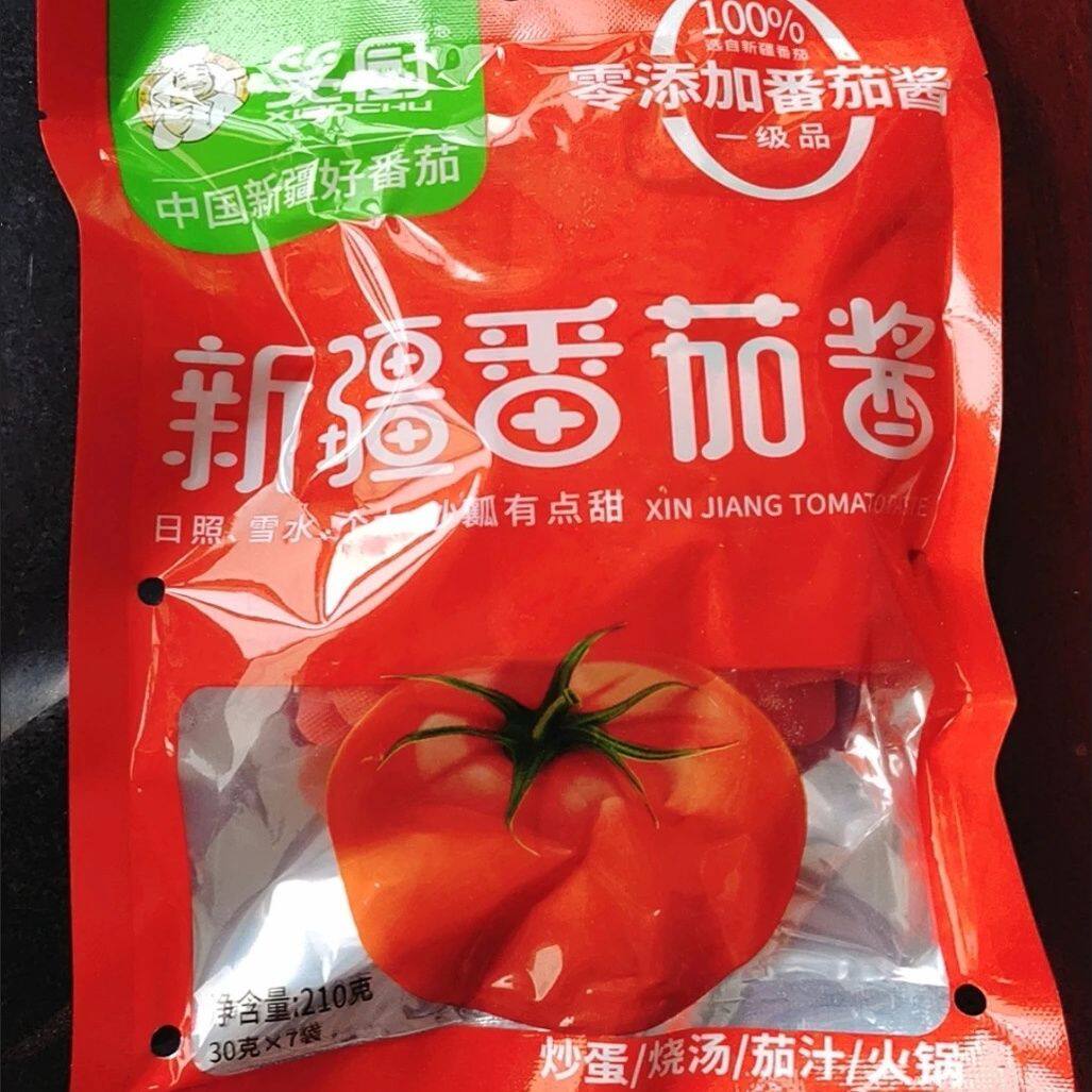 新疆笑厨番茄酱300g袋装