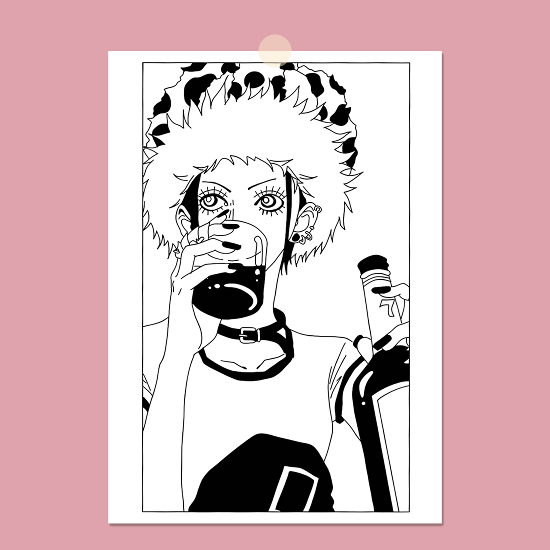 nana漫画海报24张|大崎娜娜|周边|动漫|宿舍卧室工作室拍照装饰画