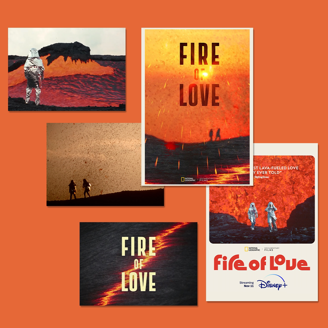 火山挚恋 fire of love电影纪录片海报|卧室工作室墙贴装饰画