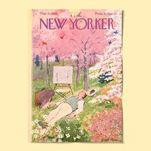 纽约客海报24张|The New Yorker|复古杂志|小清新|文艺卧室工作室