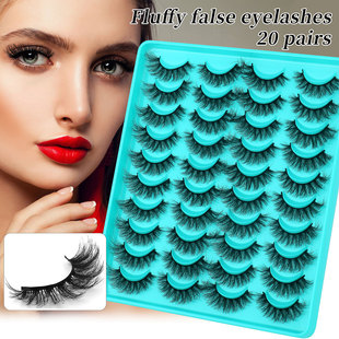 explosive multi layer false thick eyelashes睫毛 pairs