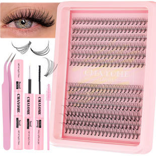 30D 16mm簇10 clusters 30D假睫毛 eyelashes 240 false