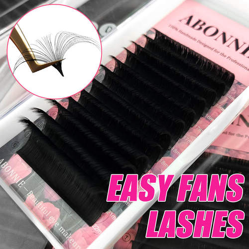 0.05mm C/D Easy Fan  Extensionsm Soft Blomming Lashes