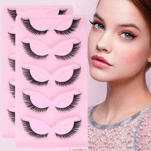 Fox Pair Tail Extension睫毛 with Eyelash False Eye Set