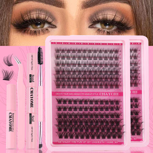 C-curve single cluster false eyelash extension set 10-18mm