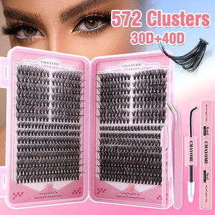 Cluster 572 False Adhesive Eyelash Set睫毛套装 Book