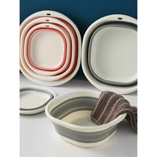 Foldable washbasin large baby basin travel small可折叠洗脸盆