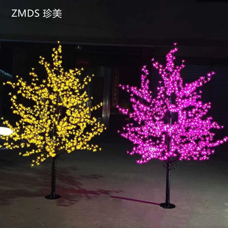 led景观绿化树灯婚庆户外树灯发光灯工程 樱花圣诞树节日装饰彩灯