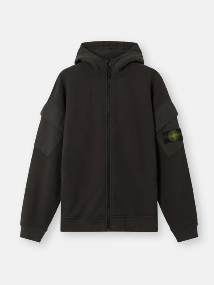 thumbnail for 25Stone Slad610009 Zip Hooded Sweatshirt Fleece-Lined Pocket Zipper Hoodie Sweatshirt