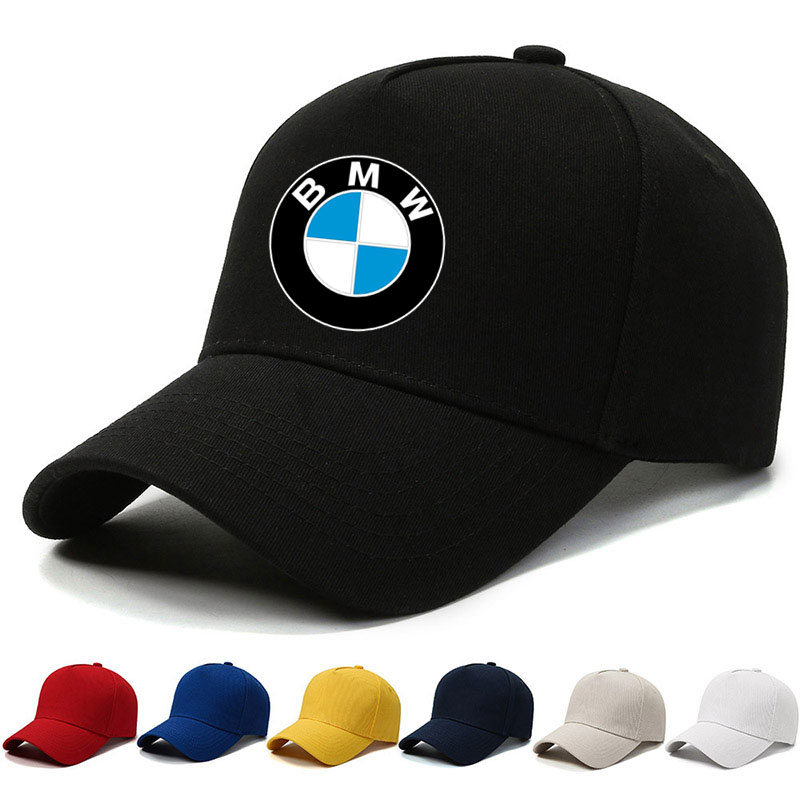 BMW宝马汽车4S店车队定制图案印字广告帽男女户外休闲遮阳防晒潮