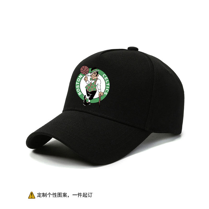 凯尔特人东部夺冠塔图姆篮球周边棒球帽子男定制图案户外防晒百搭
