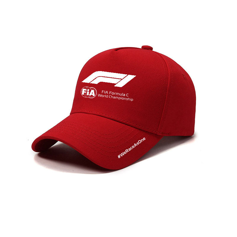 F1方程式赛车迷棒球帽子车队定制图案硬顶百搭春秋款户外鸭舌帽潮