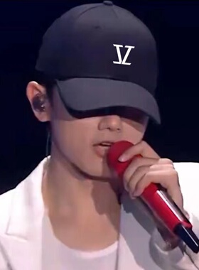 张杰演唱会同款周边未live男女同款夏季休闲百搭学生鸭舌帽子防晒