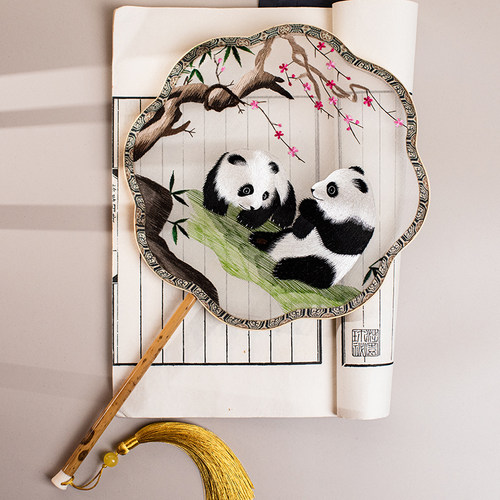 筛月团扇古风汉服礼品