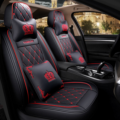 适用于丰田fortuner穿越者坐垫奔跑者座椅套四季全包车座套皮布12