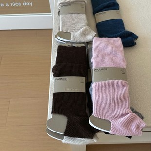 松弛感~南业秋冬羊毛加厚护套腿套瑜伽裤外搭袜腿套