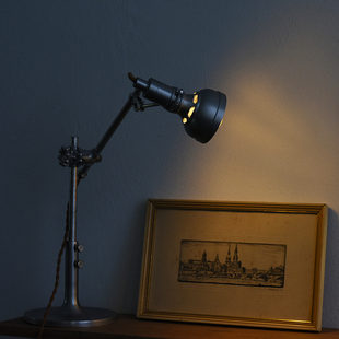 年轮公园 宅造店 复古胜家铝台灯 多角度调节书桌灯 ZORINGPARK