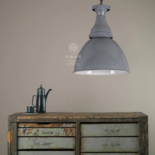 公园美式工业风铁艺吊灯创意厂