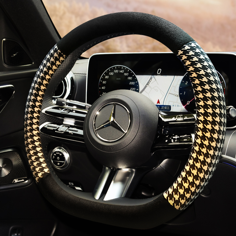 适合奔驰秋冬毛绒套装可爱保暖