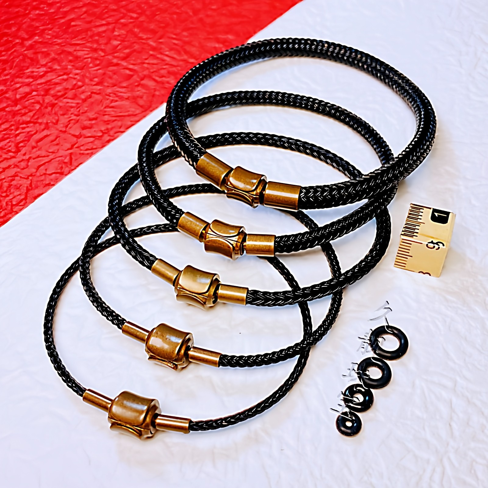 港版周生手绳粗2345毫不锈钢丝手链替换绳穿珠串黄金转运珠送隔圈,饰品/流行首饰/时尚饰品新,手链,淘宝优惠券,粉丝福利购,淘宝优惠卷