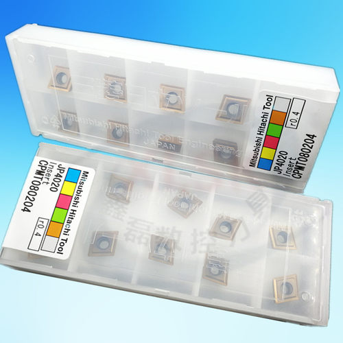 日本日立数控刀片车床T型刀杆刀片JP4020 CPMT080204 CCMT060204