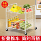 摆摊小推车可折叠桌地摊专用手推车出摊花车促销 货架商用移动货架