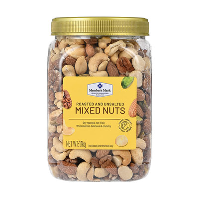 山姆烘烤盐焗混合坚果仁1.1KG