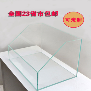 金晶超白鱼缸定制金晶玻璃客厅造景大小型长方形家用水草乌龟缸