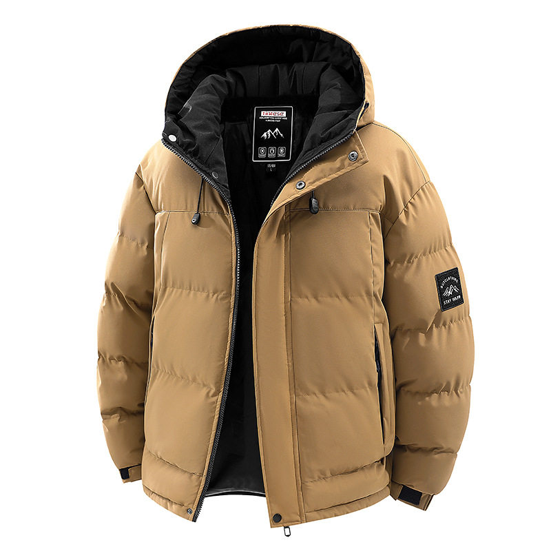工装风防风衣加厚立领棉服
