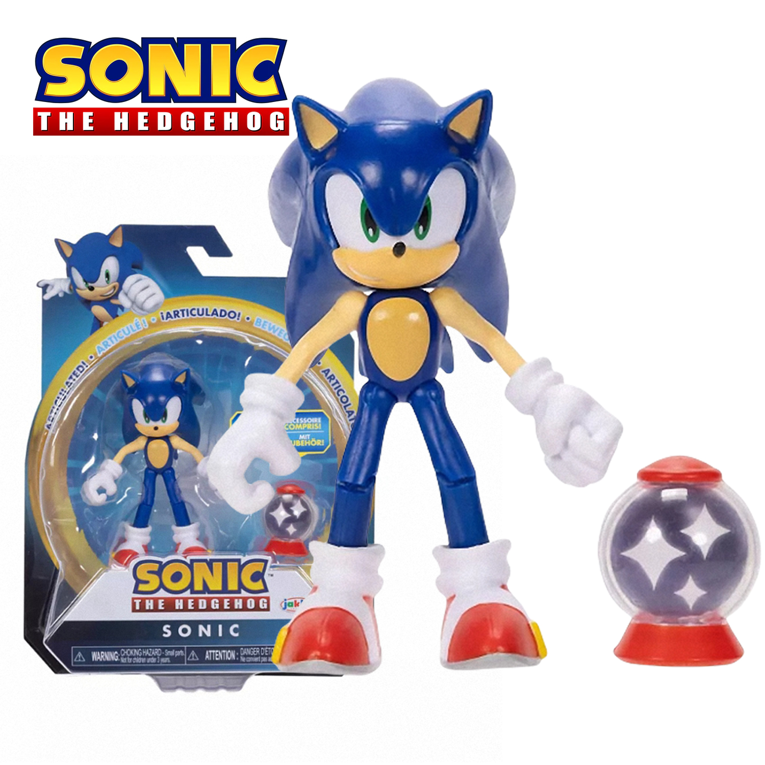 SONIC 索尼克正版超音鼠卡通人偶可动手办收藏模型摆件玩具套装