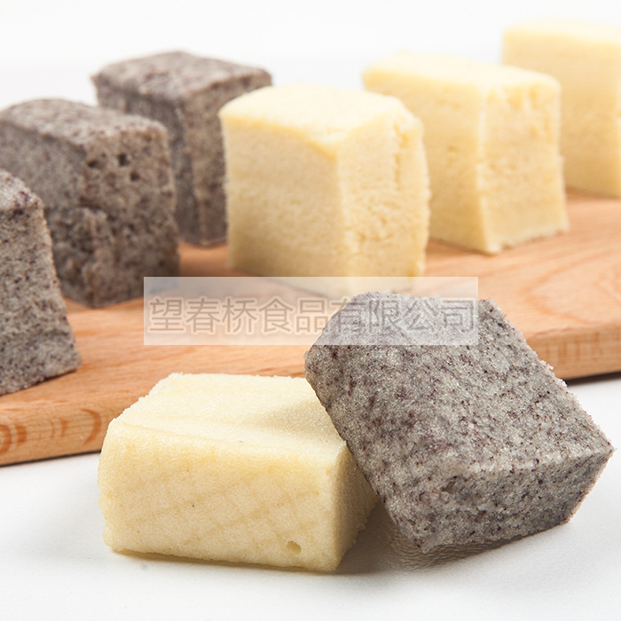 望春桥孝仁糕双拼小米糕黑米糕鸡蛋糕洋糕发糕办公室零食300g