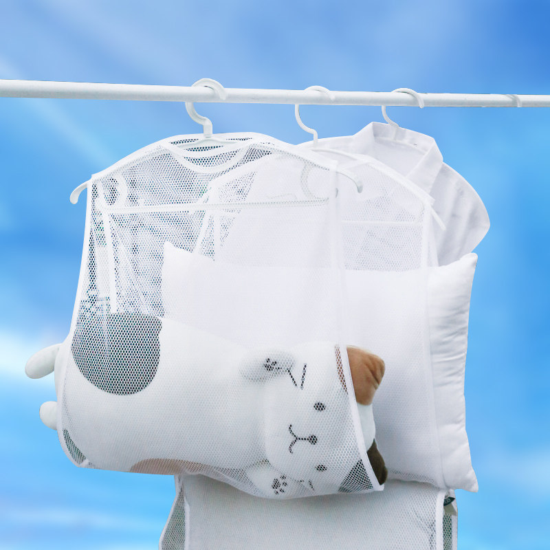 家用枕头晾晒器晒网兜室内户外