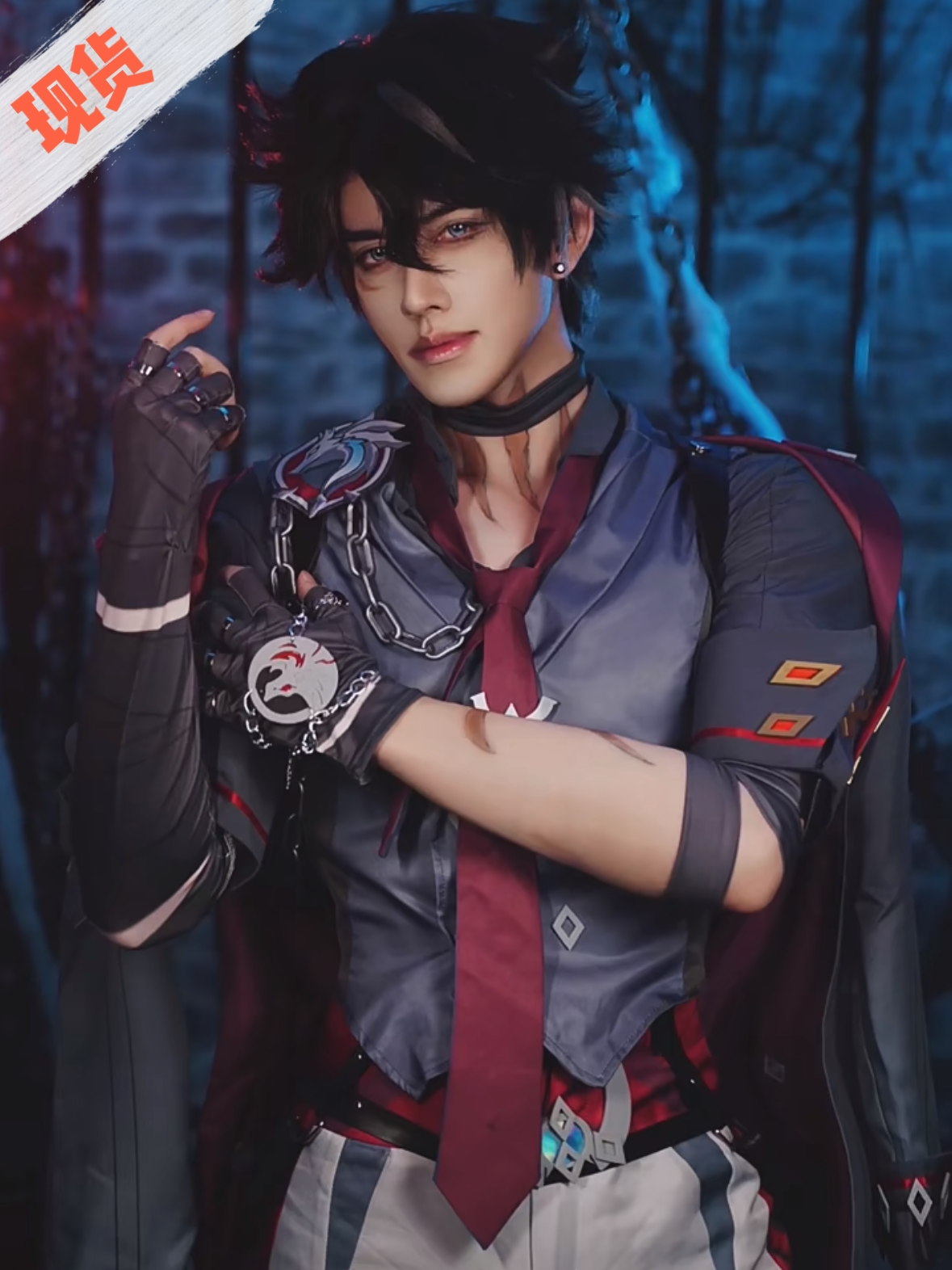 现货星野原神cos服莱欧斯利cosplay男动漫游戏服装全套男机典狱长