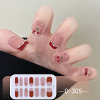 5D three-dimensional non-baking gel soft film nail stickers, full nail art stickers, accessories, women's self-adhesive nail oil film decals, patches thumbnail 7